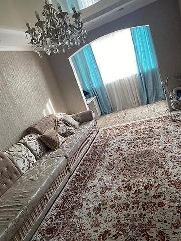 долгосрочный квартира токмок: 2 комнаты, С мебелью полностью — 1