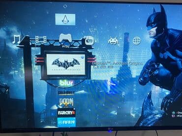 игровой компьютер: ИДЕАЛЬНЫЙ PS3 slim, 25 игр прошито, 2 диска, 4 джойстика, 2 зарядника — 7