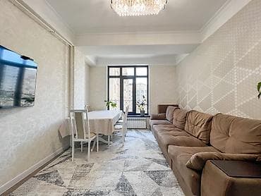 Кыймылсыз мүлк: 2 бөлмө, 65 м², Асанбай мкр Элитка, 5 кабат, Евро оңдоо — 5