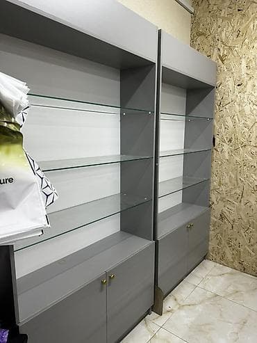 маникюрный столы: Торговое оборудование для магазина Состав комплекта: - Две пристенные — 1