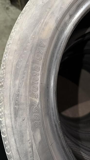 rays volk: Шины 235 / 50 / R 18, Лето, Б/у, Комплект, Легковые, Япония, Yokohama — 3