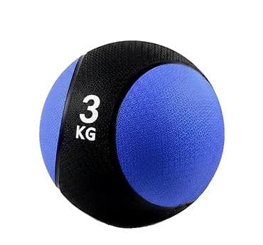 Медицинбол (medicine ball) 3 кг - Вес: 3 кг — оптимален для