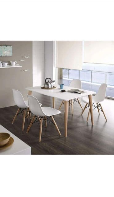 раздвижной обеденный стол: Стол для зала, Новый, Не раскладной, Круглый — 7