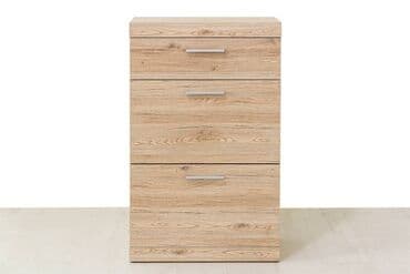 купить шкаф для обуви: Тумба для обуви 2Д 1Я (Oskar 2D1S), коллекции Оскар, Дуб Санремо — 1