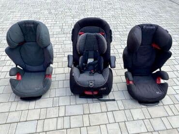 детское кресло для авто: Автокресло, цвет - Черный, Б/у — 5
