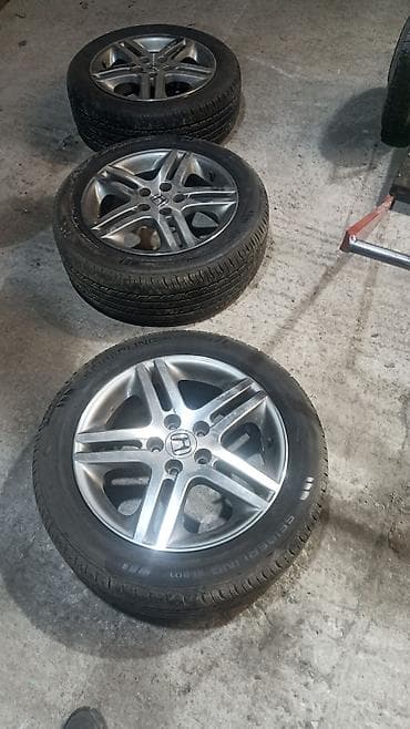 линолеум на авто: Колеса в сборе 205 / 55 / R 16, Всесезонная, Комплект, Легковые, Литые, отверстий - 5 — 1