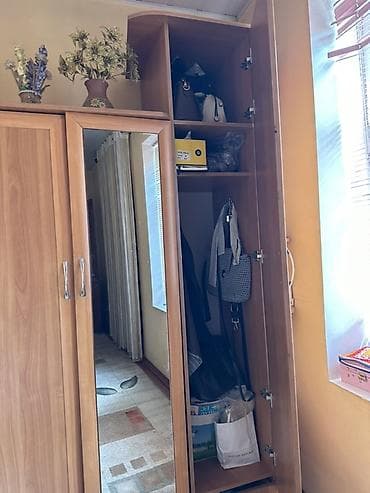 шкаф и прихожую вешалку: Шкаф-прихожая, С зеркалом, ЛДСП — 3