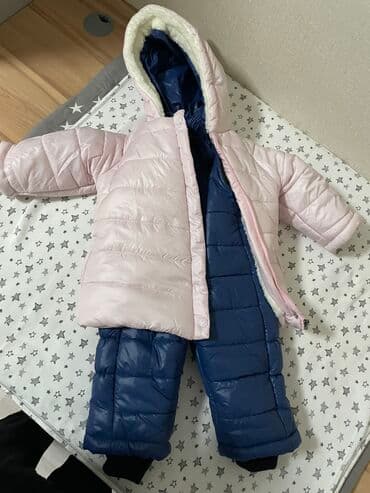 детские вещи от 0: Зимняя двойка, наполнитель халофайбер 18-24 мес Абсолютно новая, не — 5