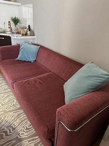 бу диваны бишкек: Прямой диван, Б/у, Трехместный — 2