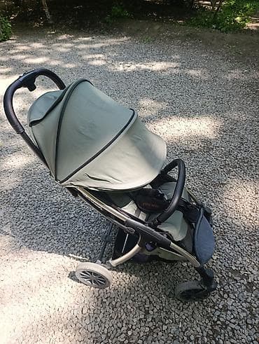 Коляски: Коляска, Другой бренд, цвет - Черный, Б/у, Самовывоз — 2
