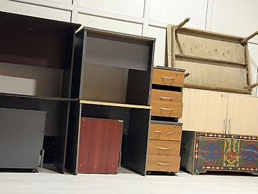 Офисные шкафы: Комплект офисной мебели, Тумба, ДСП, цвет - Коричневый — 1