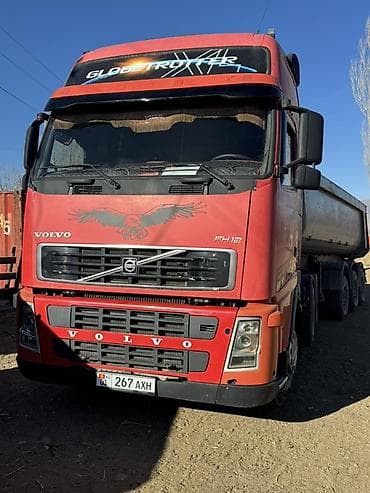 прицеп автовозный: Тягач, Volvo, 2003 г., Самосвал — 2