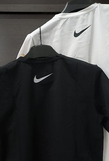 Эркектер кийими: Эркектердин футболкасы, L, XL, 2XL, Nike, Жаңы, түсү - Кара, Өзү алып кетүү — 5