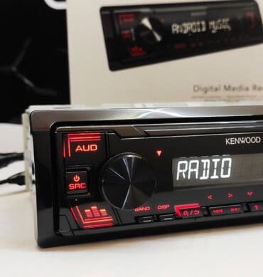 колонка комбик: Kenwood модель kmm -105. Usb,fm,aux. Оригинальная магнитола японской — 3