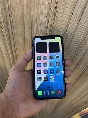 apple xr: IPhone Xr, Б/у, 64 ГБ, Черный, 89 % — 1