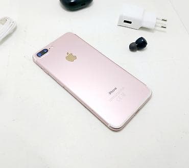 iphone 4с: IPhone 7 Plus, Б/у, 128 ГБ, Rose Gold, Зарядное устройство, 100 % — 2