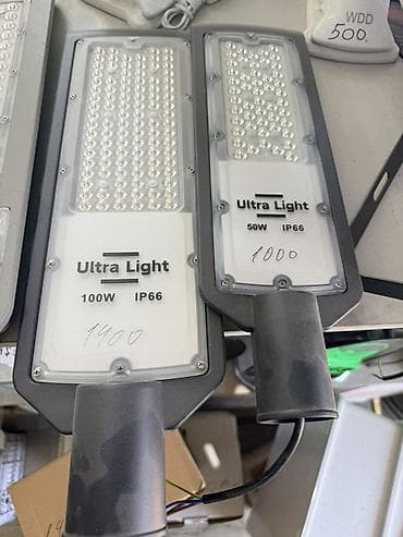 Светодиодные уличные светильники Ultra Light - Мощности: 50W и 100W -