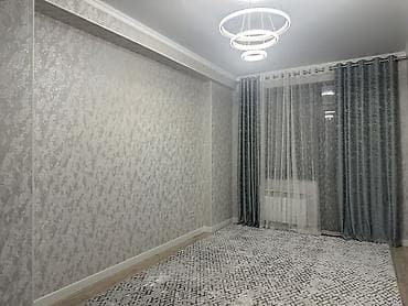 квартира комната бишкек: 1 бөлмө, 41 м², 4 кабат, Косметикалык ремонт — 3