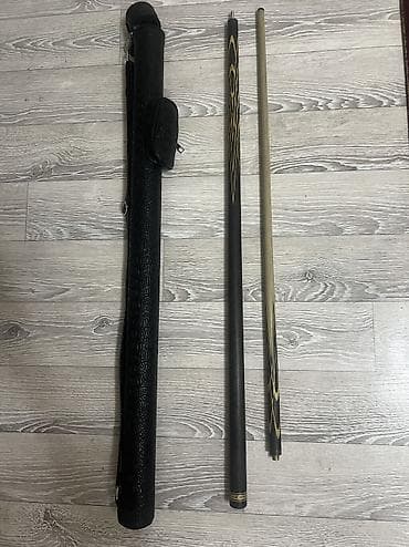 спорт гантели: Разборный бильярдный кий + мел + чехол — комплектный набор. - Кий — 1