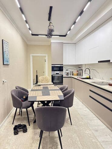 сдаю в аренду токмок: 3 комнаты, 98 м², Элитка, 3 этаж, Евроремонт — 1