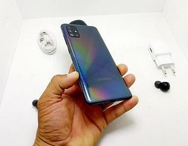 galaxy s20 5g: Samsung Galaxy A51, Б/у, 128 ГБ, цвет - Черный, 1 SIM, 2 SIM — 8