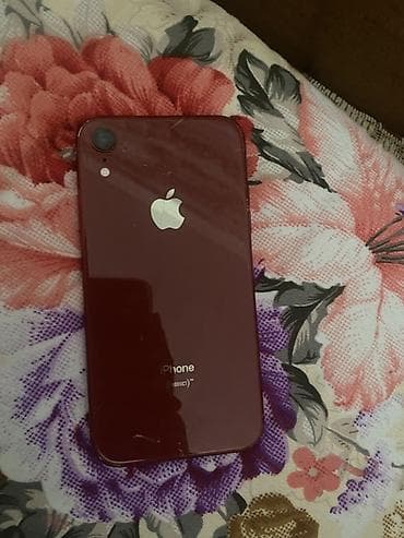 IPhone Xr, 64 ГБ, Красный, Чехол