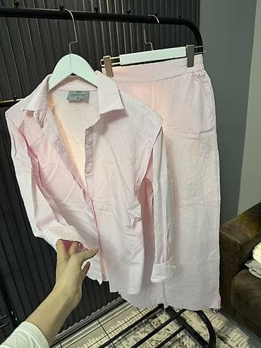 Аксессуарлар: Женские комплекты домашней одежды/пижамы 1) Белый комплект из двух — 4