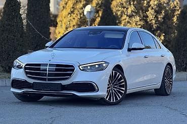 машины с кореи: Mercedes-Benz S-Class: 2021 г., 4 л, Автомат, Бензин, Седан — 1