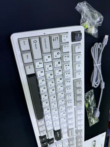 raspberry pi 4: Клавиатура, Механикалык, Bluetooth, Зымдуу туташтыруу, Өлчөмү: 100% — 10