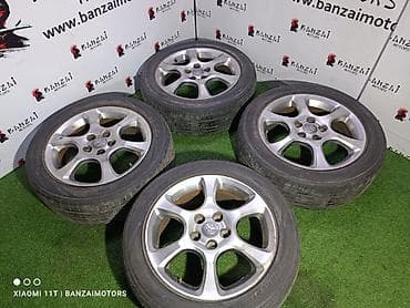 maz: Колеса в сборе 215 / 55 / R 17, Лето, Б/у, Комплект, Легковые, Литые, отверстий - 5 — 1