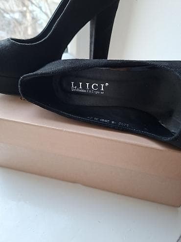 лоро пяна: Лаконичные женские туфли-лодочки LIICI. - Цвет: черный - Материал — 5