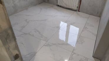 наливной пол работа: Профессиональная укладка крупноформатного керамогранита и плитки - — 5