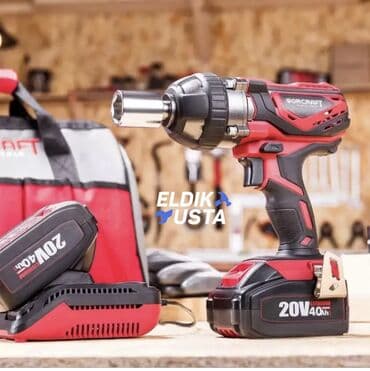 воздушный гайковерт: Аккумуляторный гайковерт, Новый, Бесплатная доставка — 2