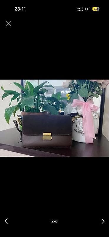 качан: Италия .В наличии новая натуральная кожаная бежевая сумка Италия в — 3