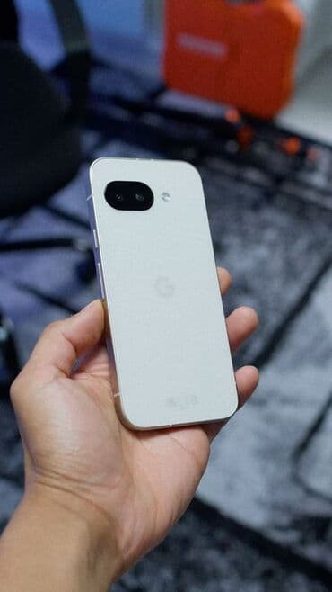 чехол pixel 5: Google Pixel 9a, Колдонулган, 128 ГБ, түсү - Ак — 1