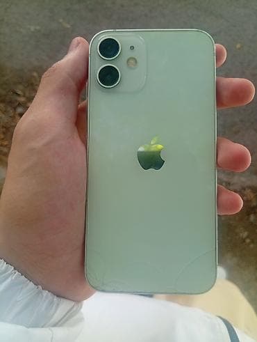 IPhone 12 mini, Б/у, 128 ГБ, Зеленый, 85 %