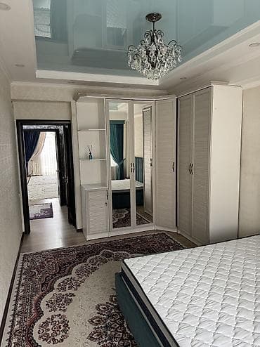 osh flat: 2 комнаты, Джал мкр (в т.ч. Верхний, Нижний, Средний) Собственник, Без животных, от 6 месяцев, от 1 года, С мебелью полностью — 3