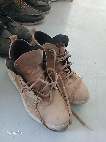 Батинкелер, 39, Timberland, Колдонулган, түсү - Саргыч боз — 2