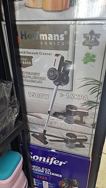 Пылесос, Вертикальный, Сухая, Циклонный фильтр