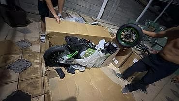 корзина цена: Электрический скутер (городской e-moped)🔋 Мотор: 2000W ⚡ Чыңалуу: 72V — 3