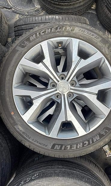 Колеса в сборе 245 / 50 / R 20, Всесезонная, Б/у, Комплект, Внедорожные (АТ/МТ), Литые, отверстий - 5 at lalafo.kg Колеса в сборе 245 / 50 / R 20, Всесезонная, Б/у, Комплект, Внедорожные (АТ/МТ), Литые, отверстий - 5