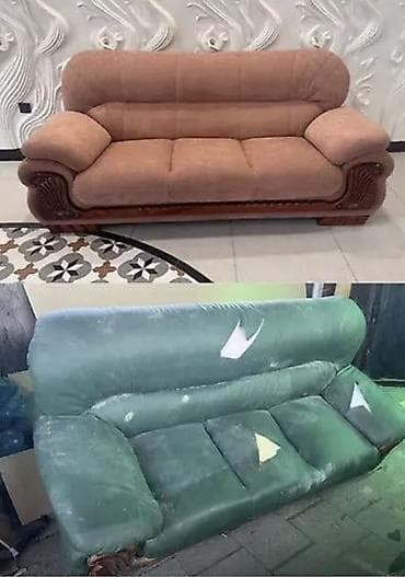 кресло с реклайнером: Профессиональная перетяжка и ремонт мягкой мебели - Полная перетяжка — 9