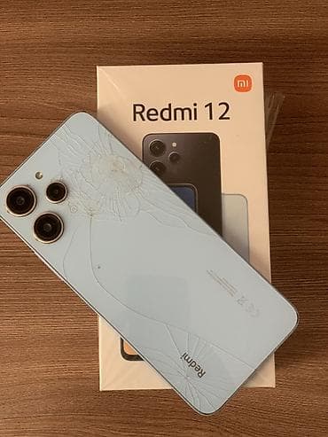Xiaomi, 12, Б/у, 128 ГБ, цвет - Голубой, 2 SIM