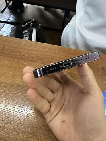 iphone 15 бу: IPhone 14 Pro, Б/у, 128 ГБ, Deep Purple, 77 % — 3