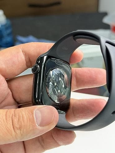 Смарт-часы: ⌚ Apple Watch Series 10, 45 мм (чёрный цвет) 💎 Состояние — почти как — 4