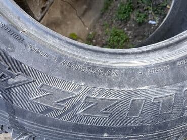 зимнее шины: Шины R 17, Зима, Б/у, Комплект, Внедорожные (АТ/МТ), Германия, Bridgestone — 2