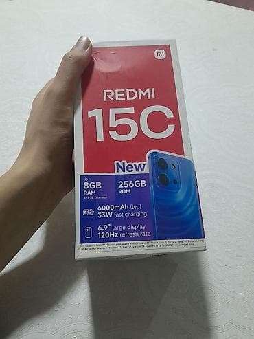 poco 5g: Redmi, Redmi 15C, Б/у, 256 ГБ, цвет - Черный — 4