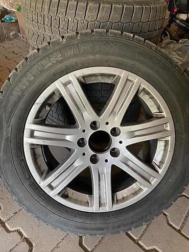 Шины и диски: Колеса в сборе 215 / 55 / R 16, Зима, Комплект, Литые, отверстий - 5 — 1