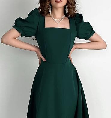 Вечернее платье, А-силуэт, С рукавами, S, M, L — 7