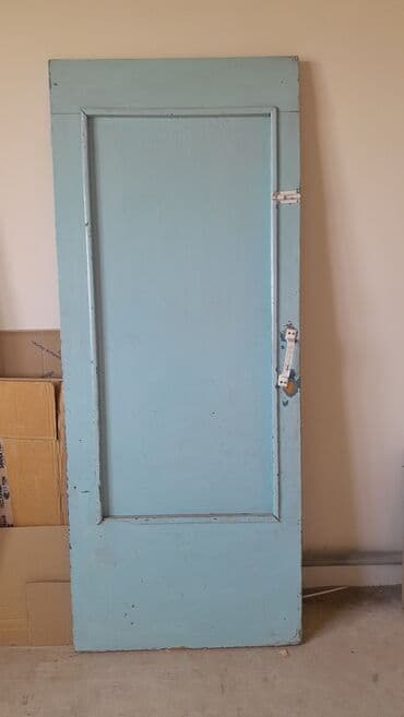алюминиевые двери б у: Межкомнатная глухая дверь, 2 * x 90 см, Б/у — 1